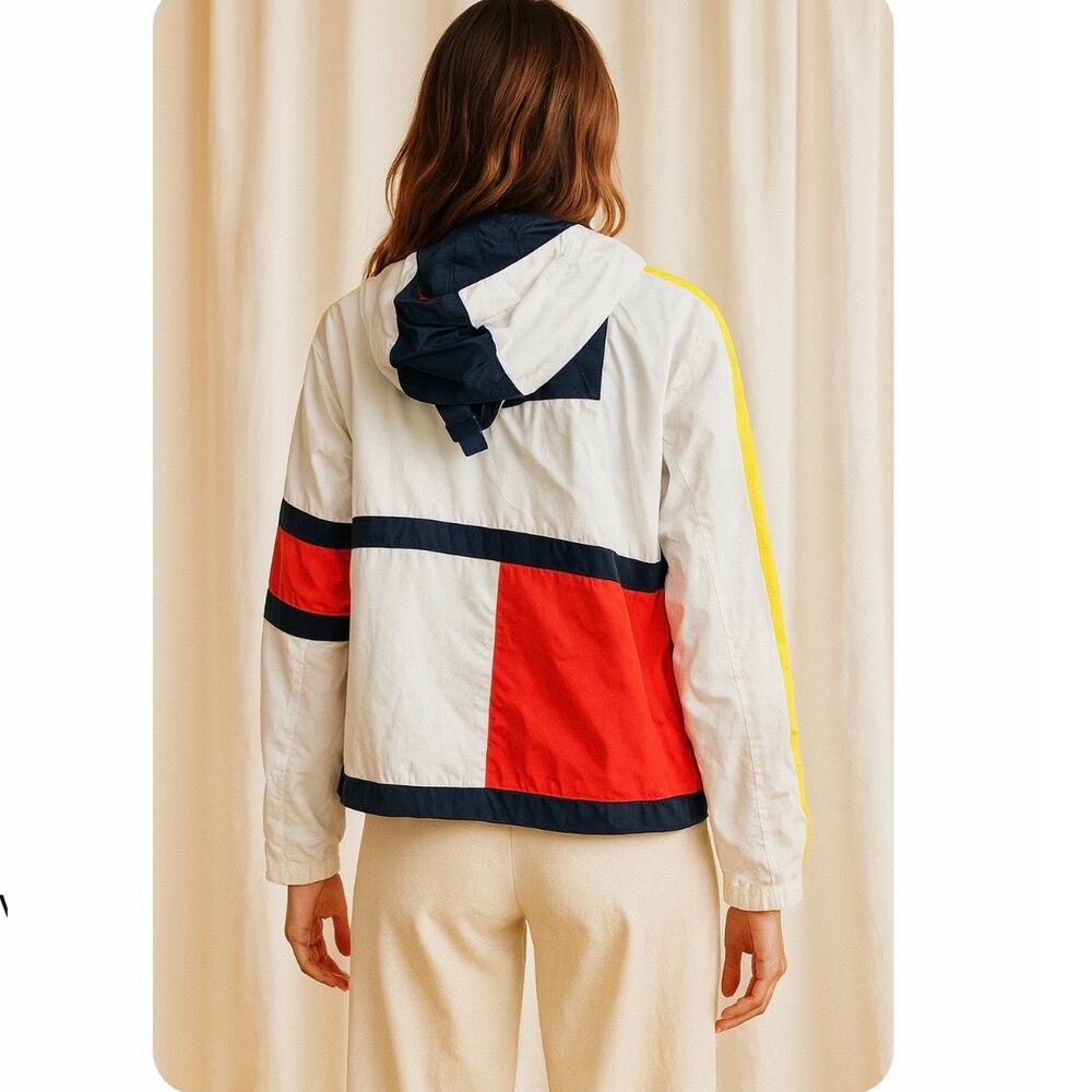 Tommy Hilfiger 1985 Yacht Sailing Classic 90s Preppy Jacket Medium - Picture 2 of 12